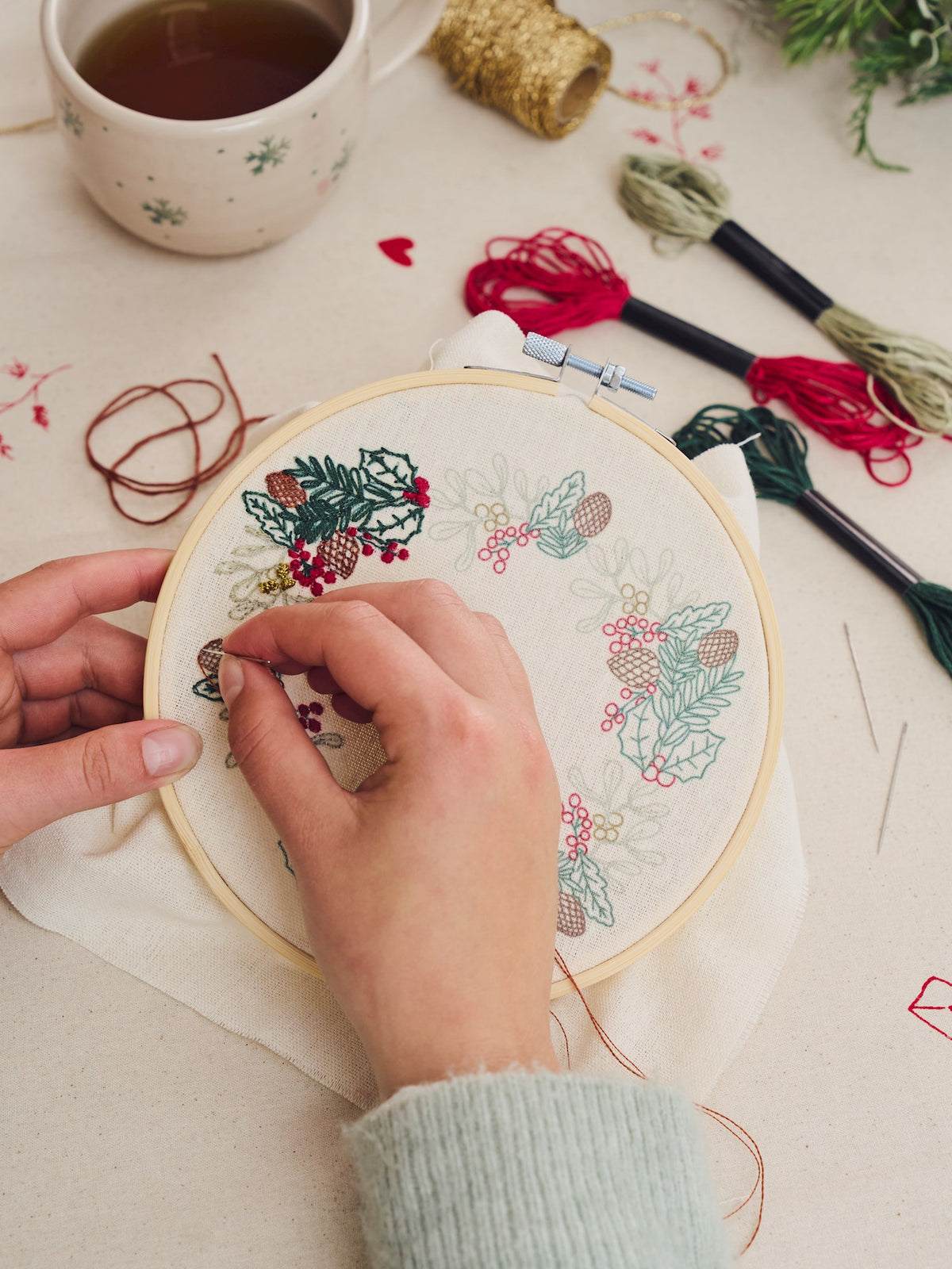 Embroidery kit