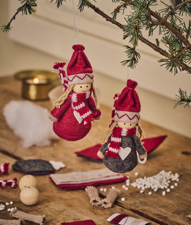 DIY kit felt Christmas elves
