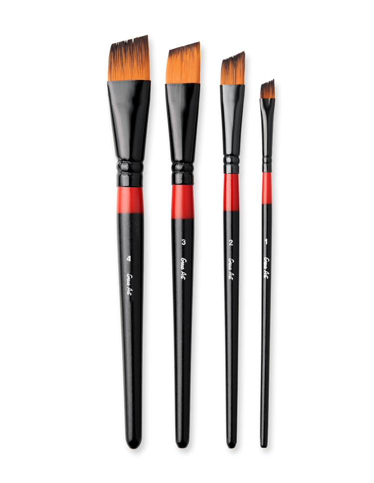 Angular Paintbrush Set