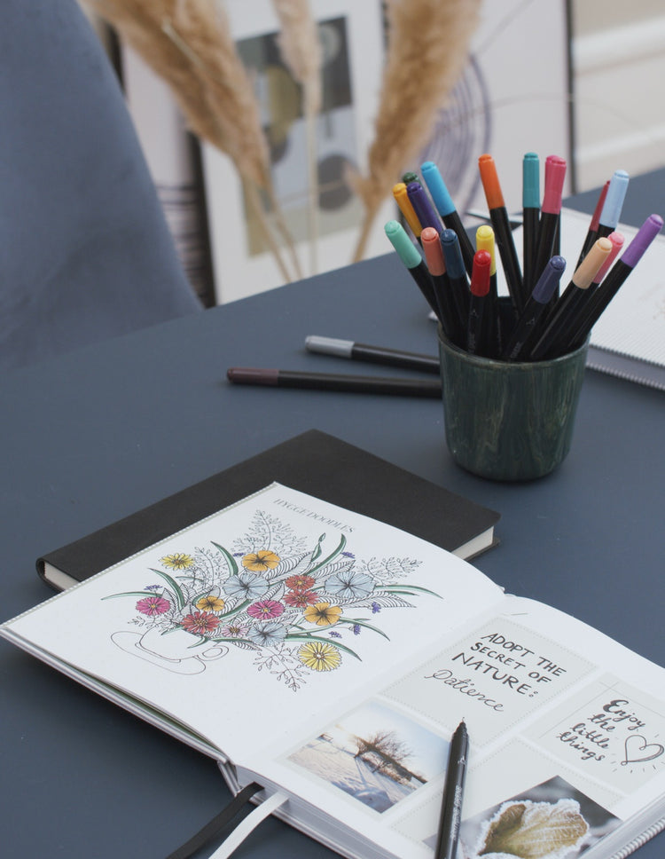 Double-ended fineliners