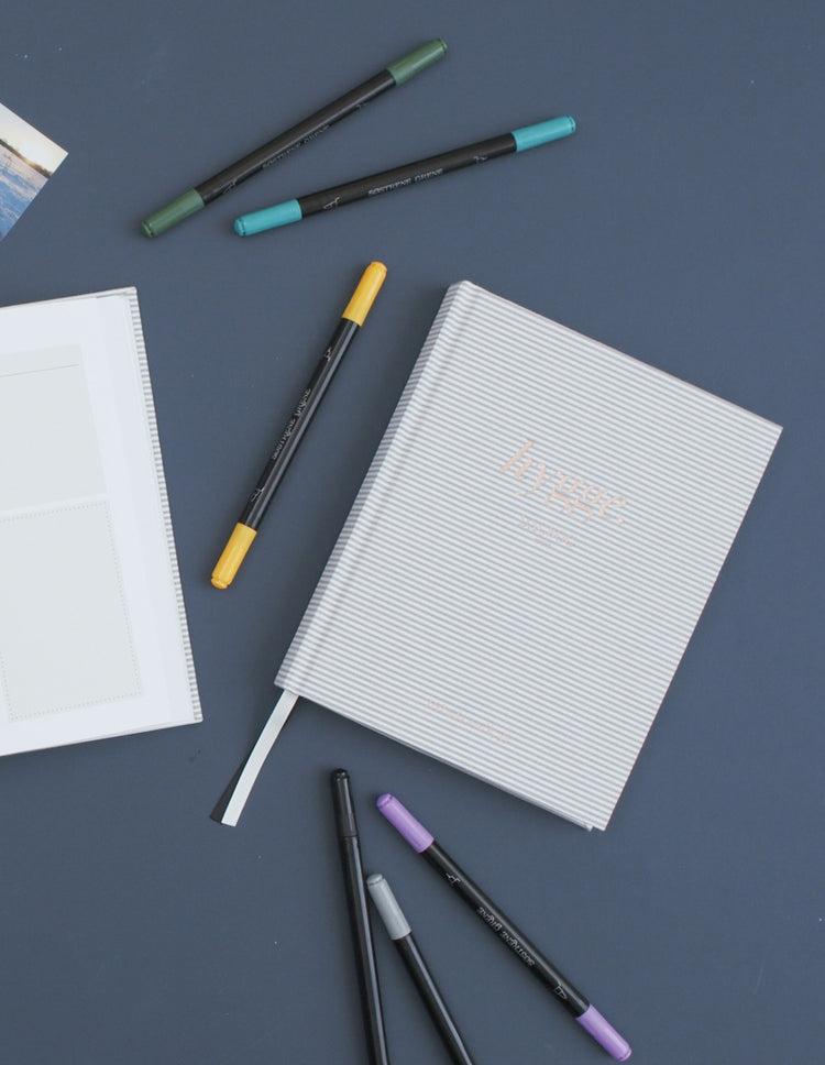 Double-ended fineliners