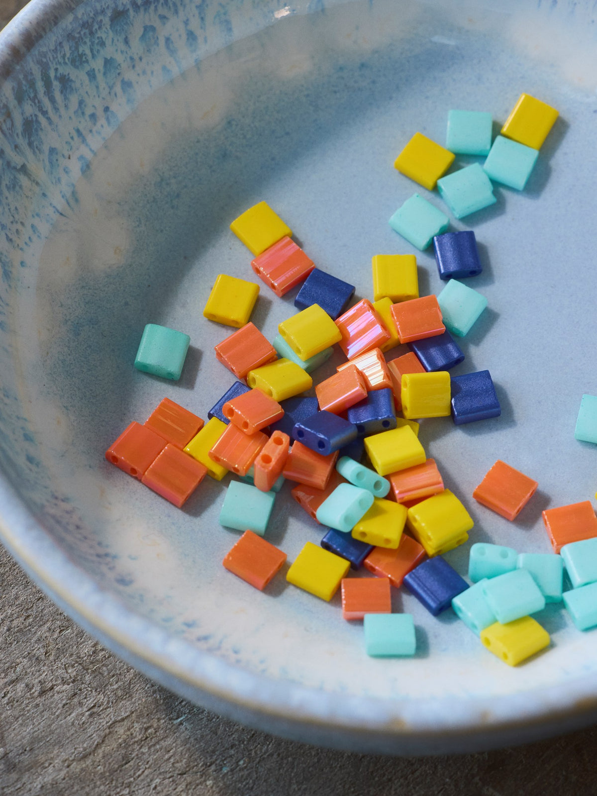 Tile beads