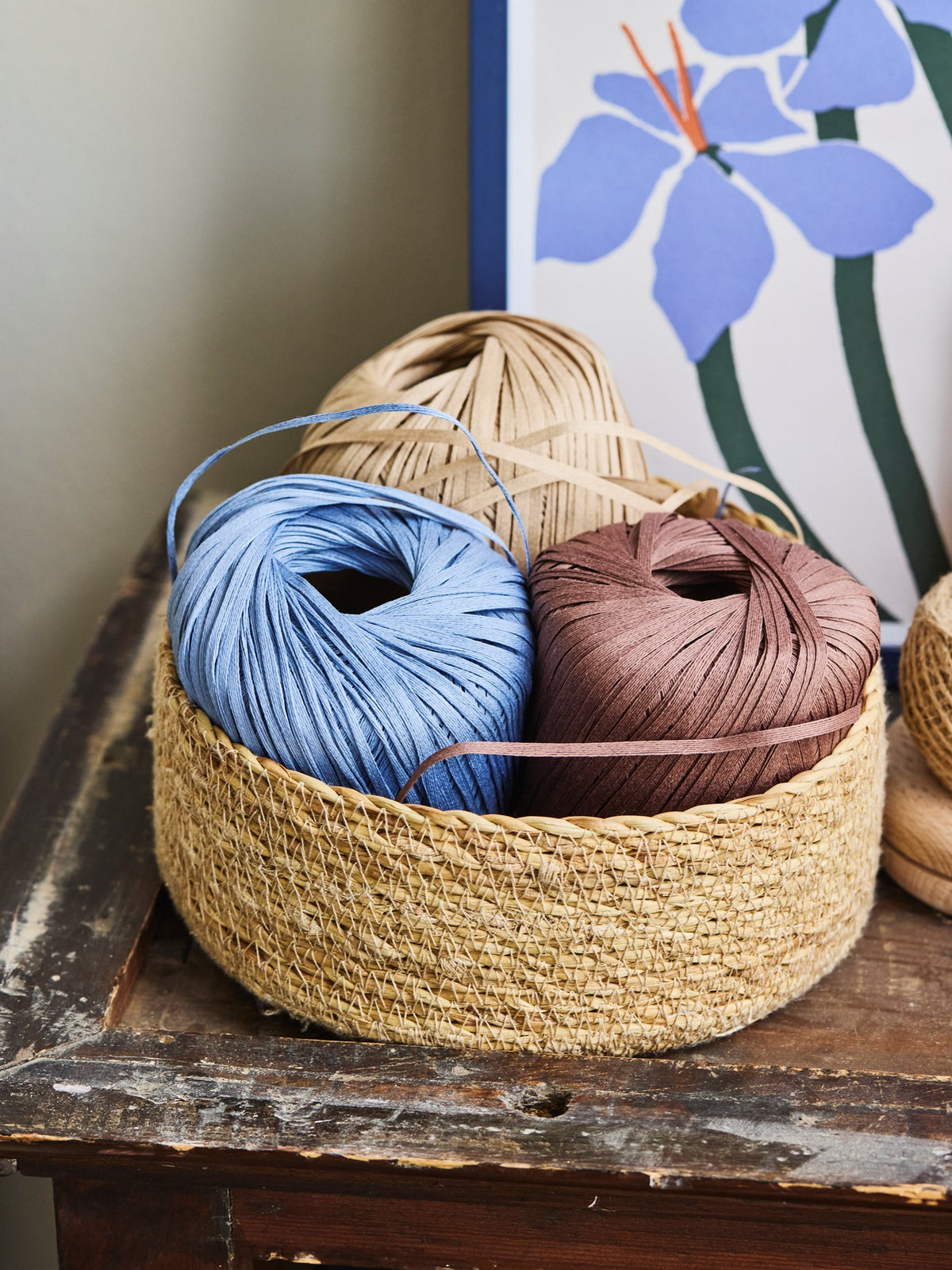 Raffia yarn