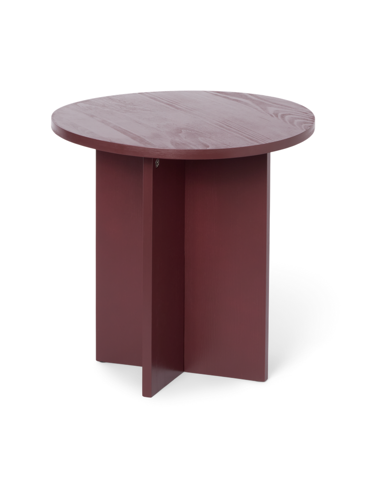 Wooden side table
