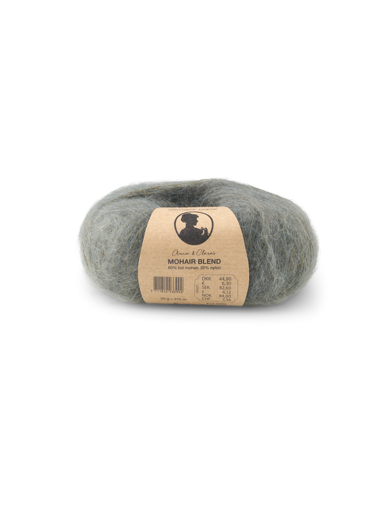 Mohair nylon yarn