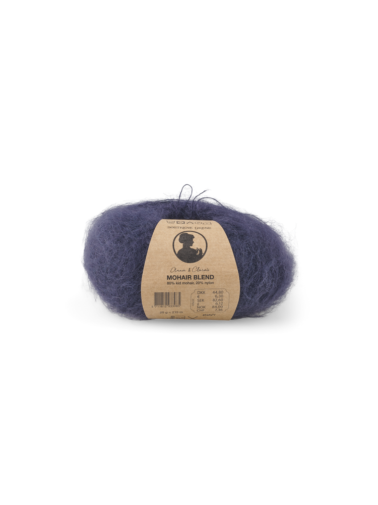 Mohair nylon yarn