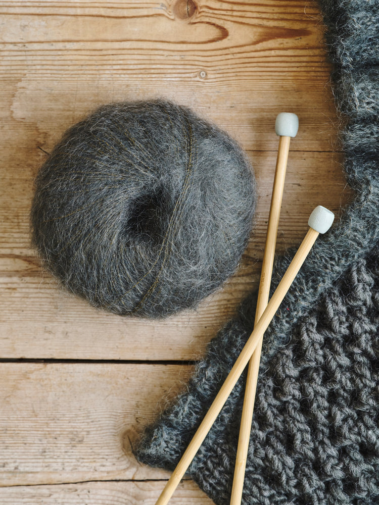 Mohair nylon yarn