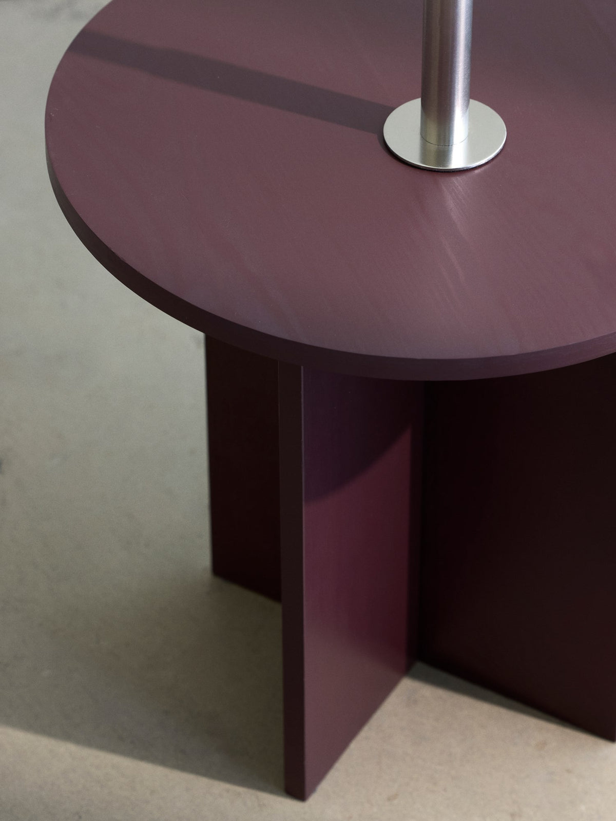 Wooden side table