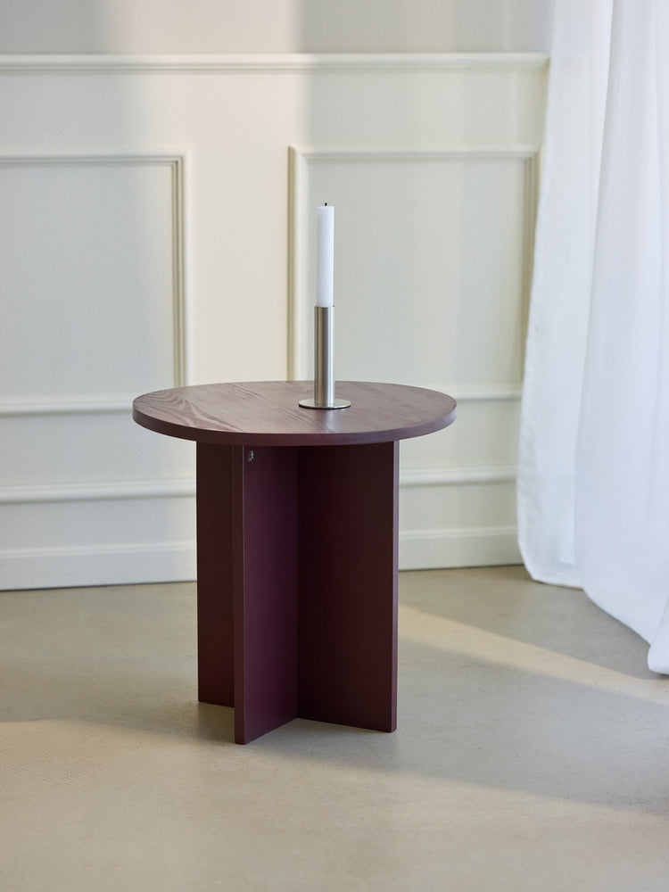 Wooden side table