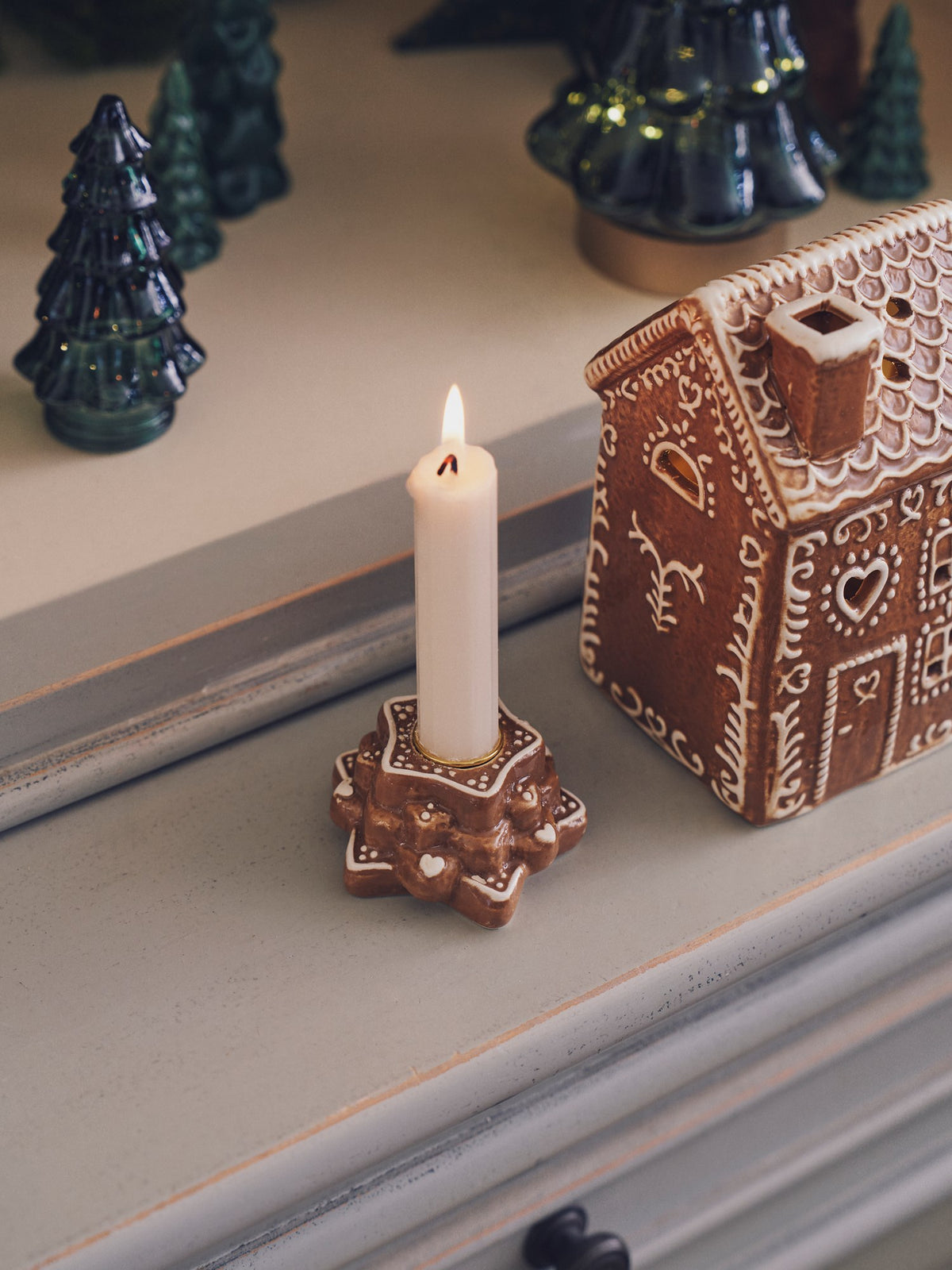 Gingerbread Candle holder