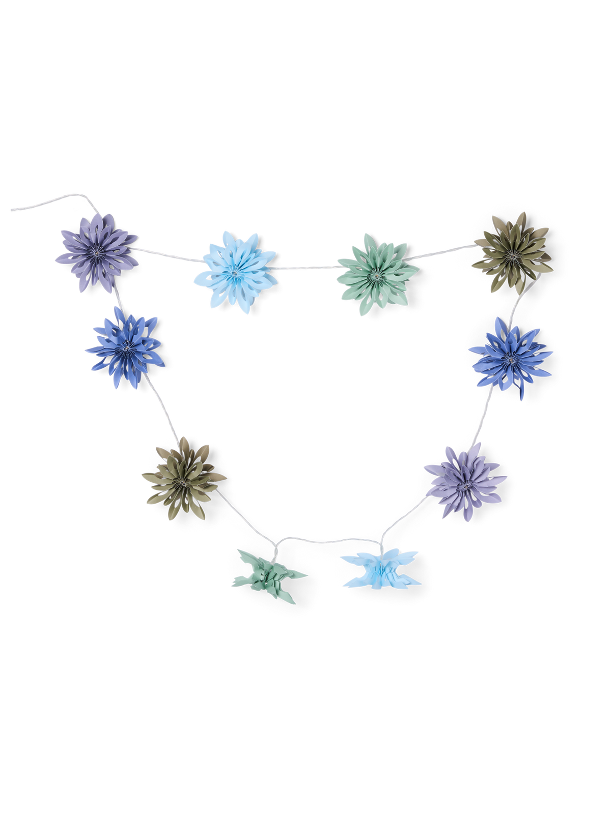 LED flower garland