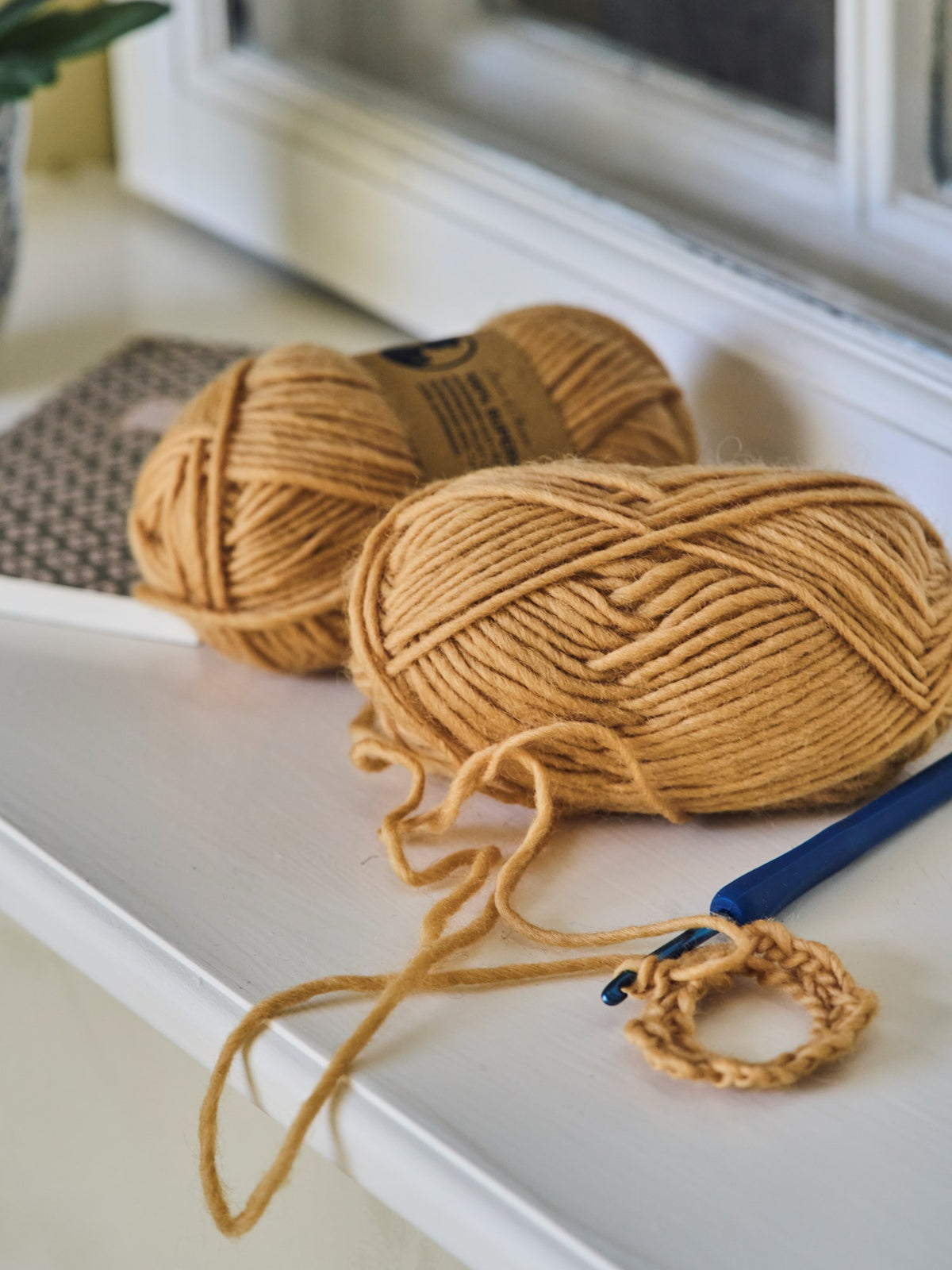 Wool yarn