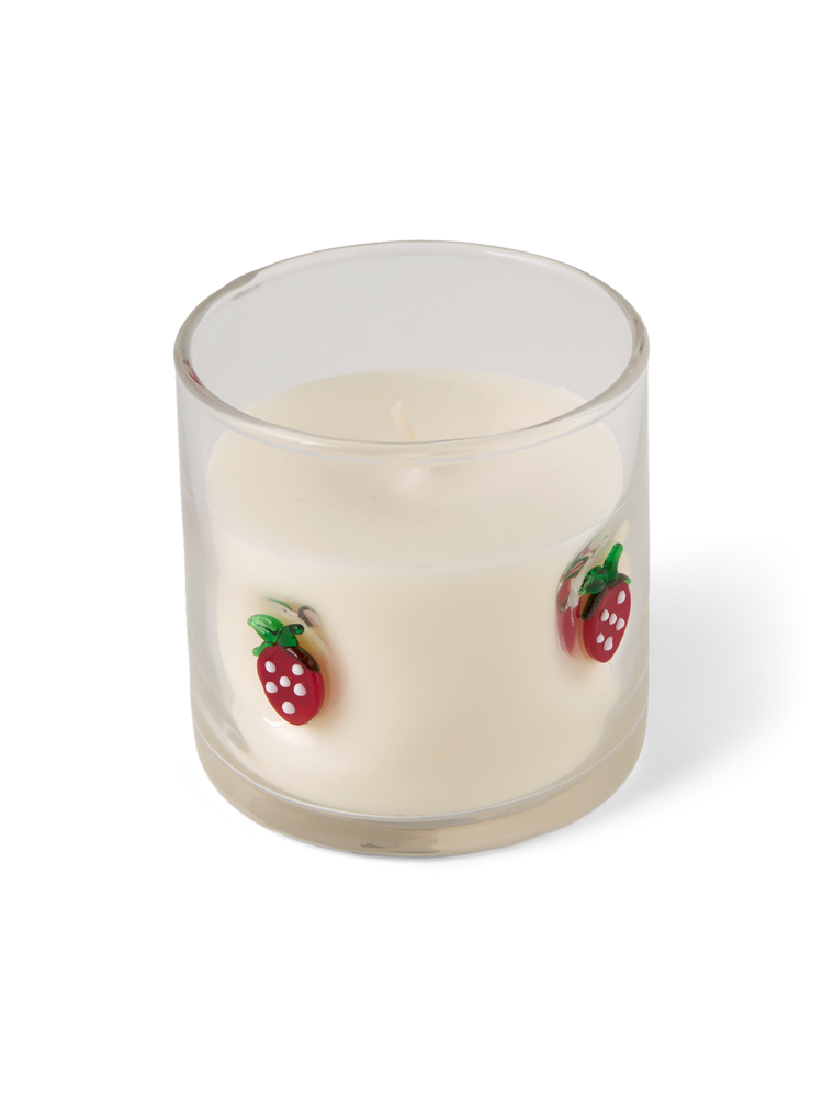 Candle in glass