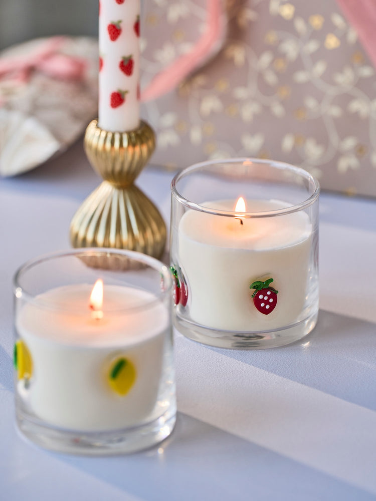 Candle in glass