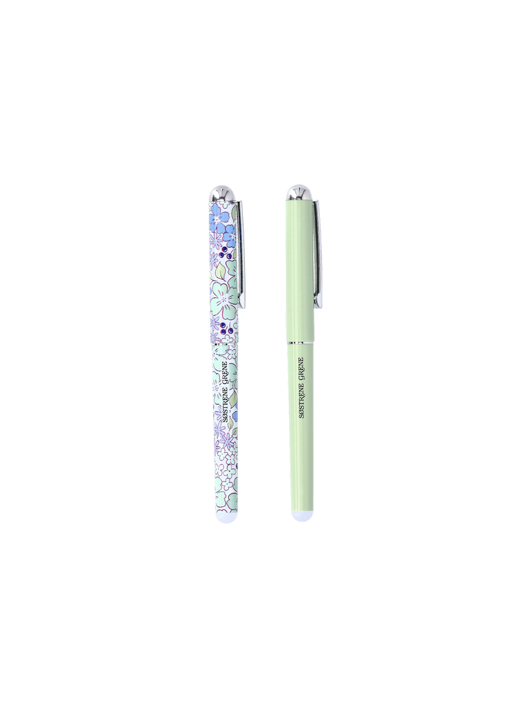 Ballpoint pens with lids