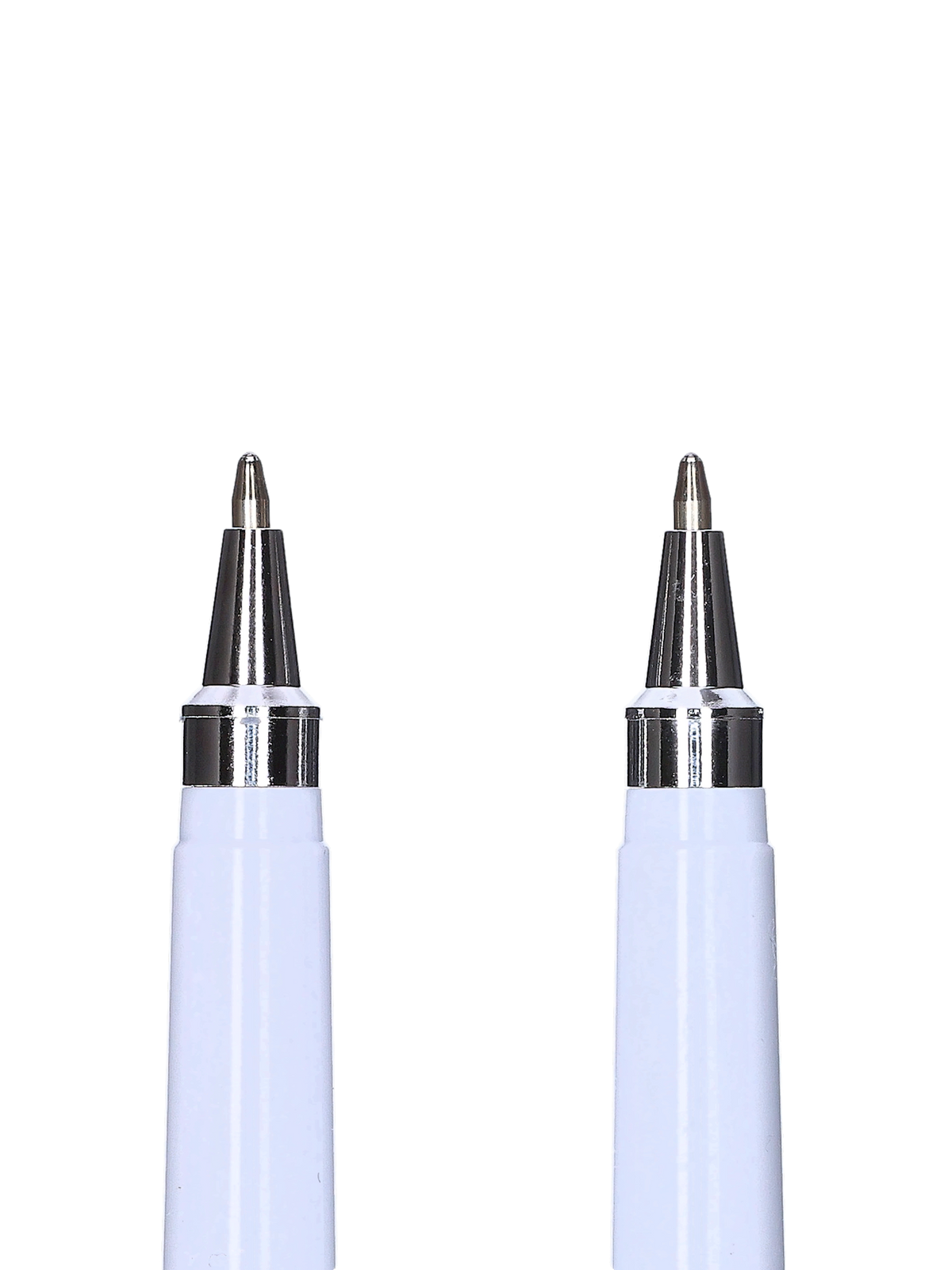 Ballpoint pens with lids