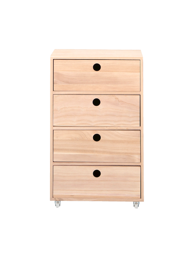 Drawers on wheels