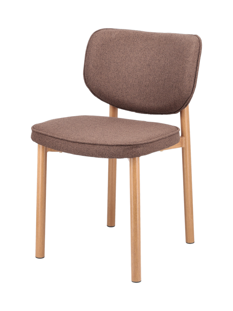 Dining chair with piping