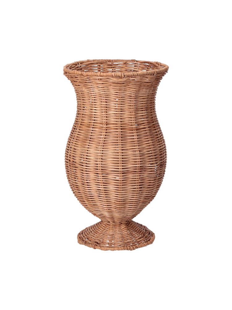 Rattan vase