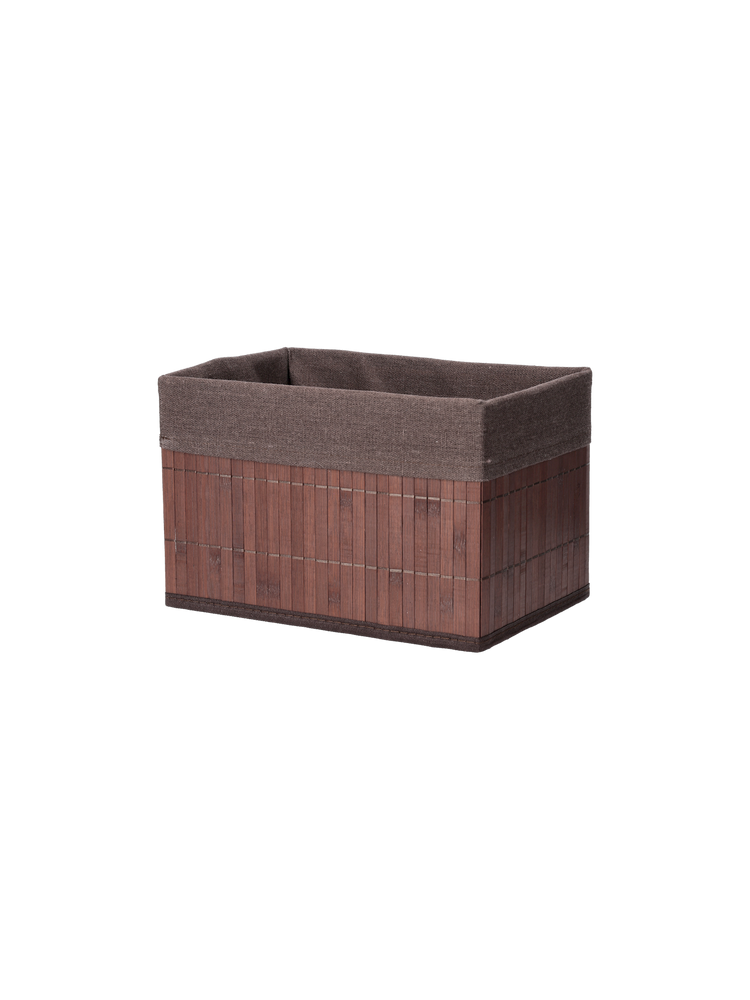 Lined storage basket