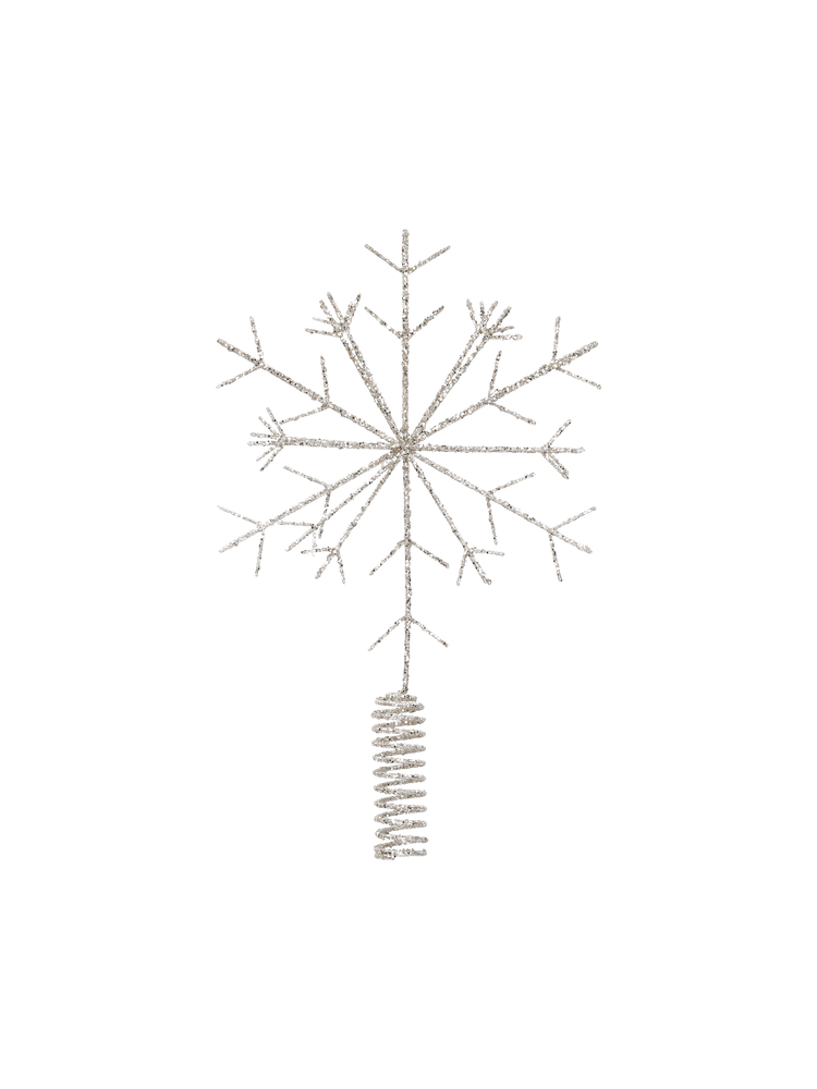 Tree topper snowflake