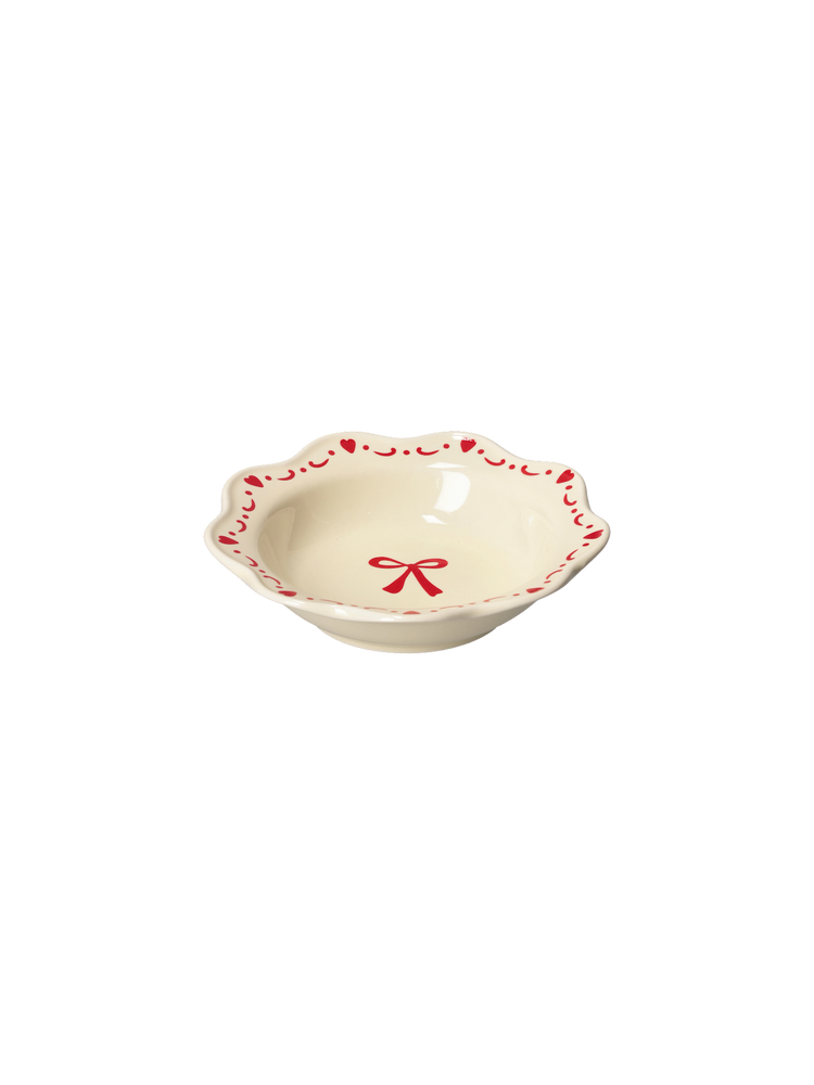 Bowl with bow