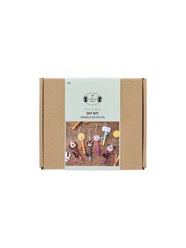 Animals on sticks DIY kit