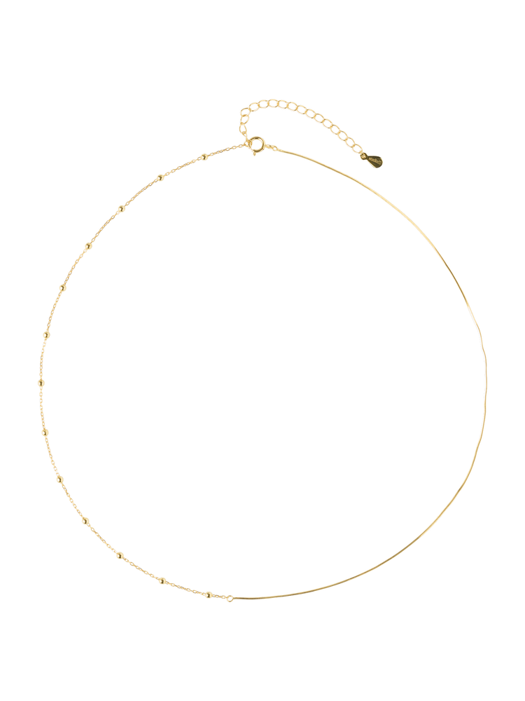 Necklace with delicate details