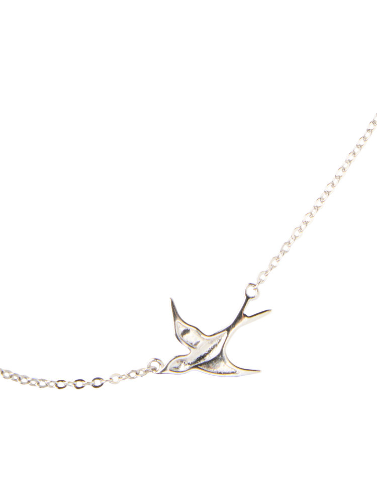 Necklace with bird detail