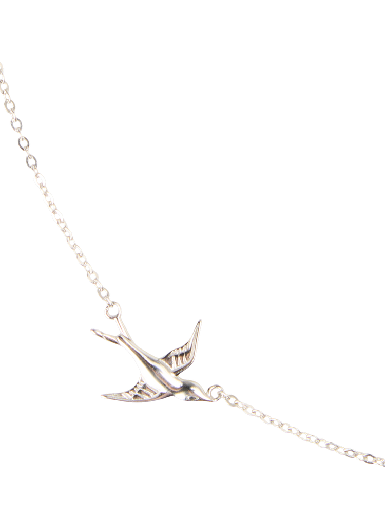 Necklace with bird detail