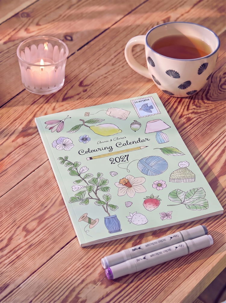 Colouring calendar