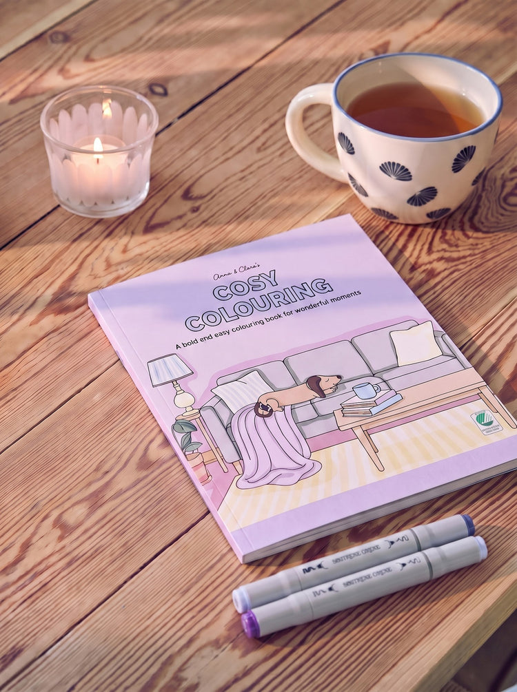 Cosy colouring book