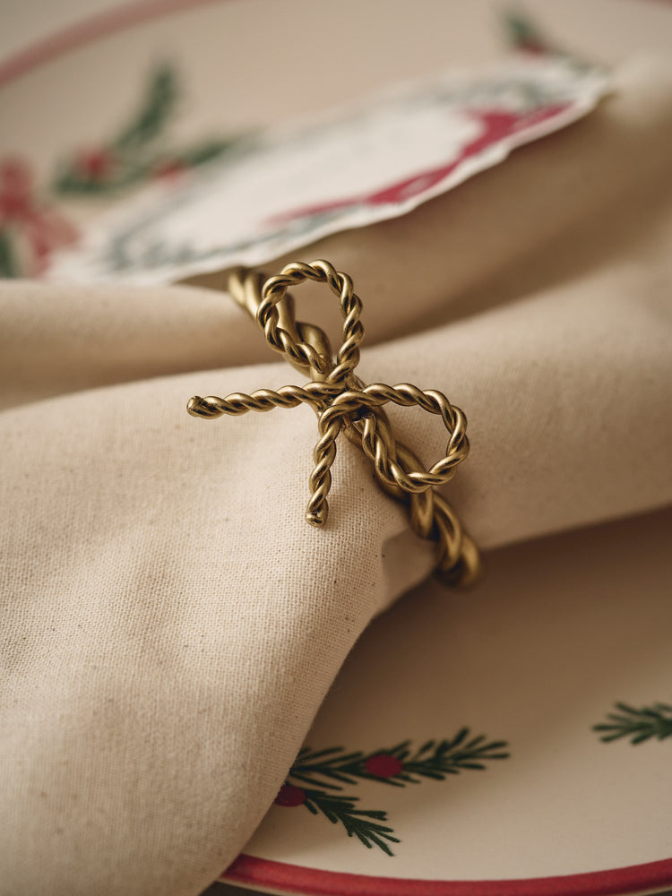 Napkin ring bow