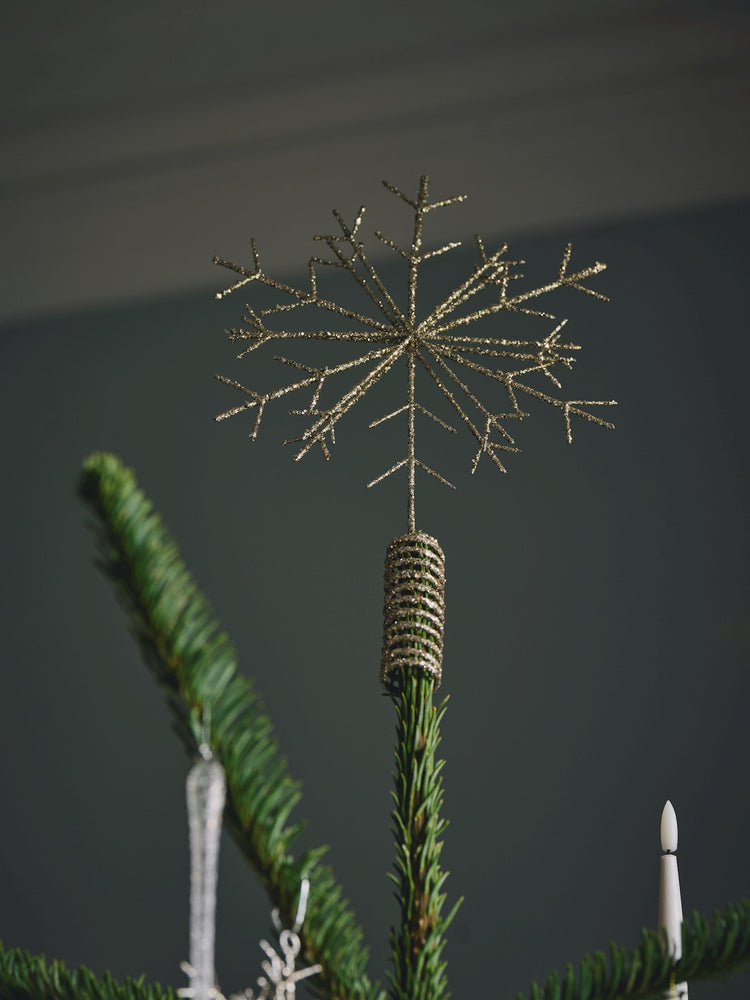 Tree topper snowflake
