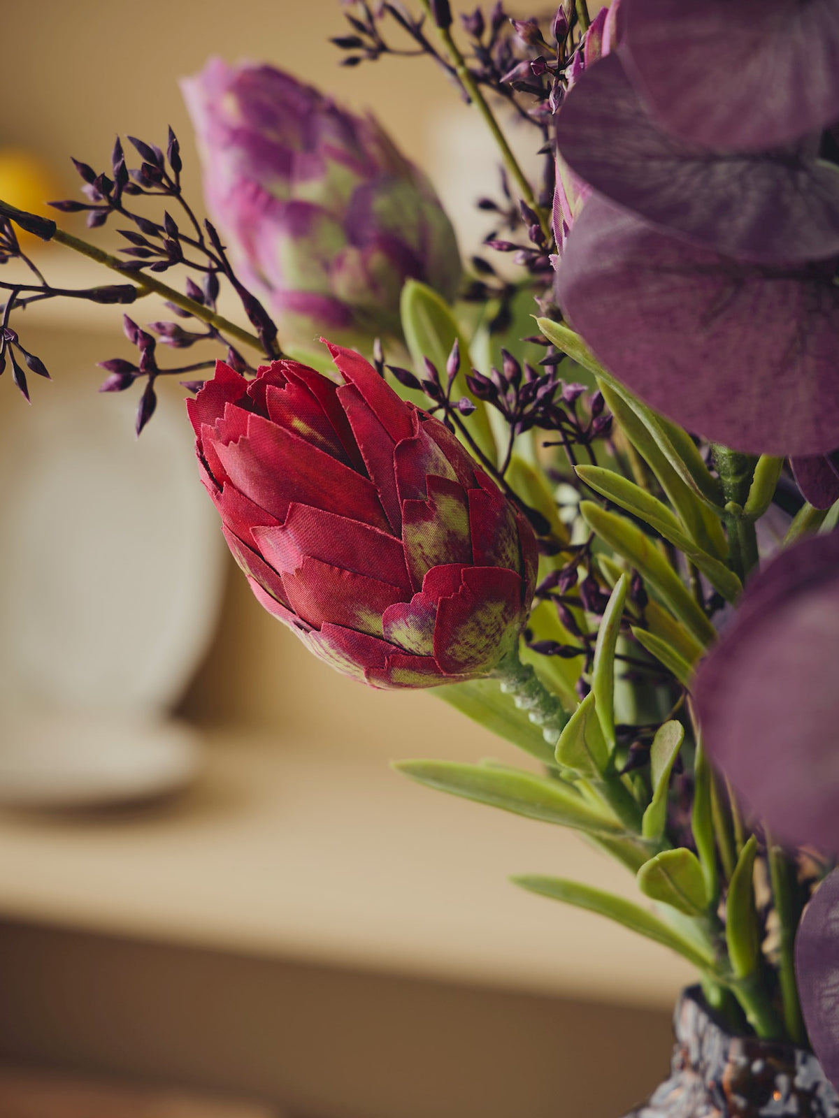 Artificial protea flower